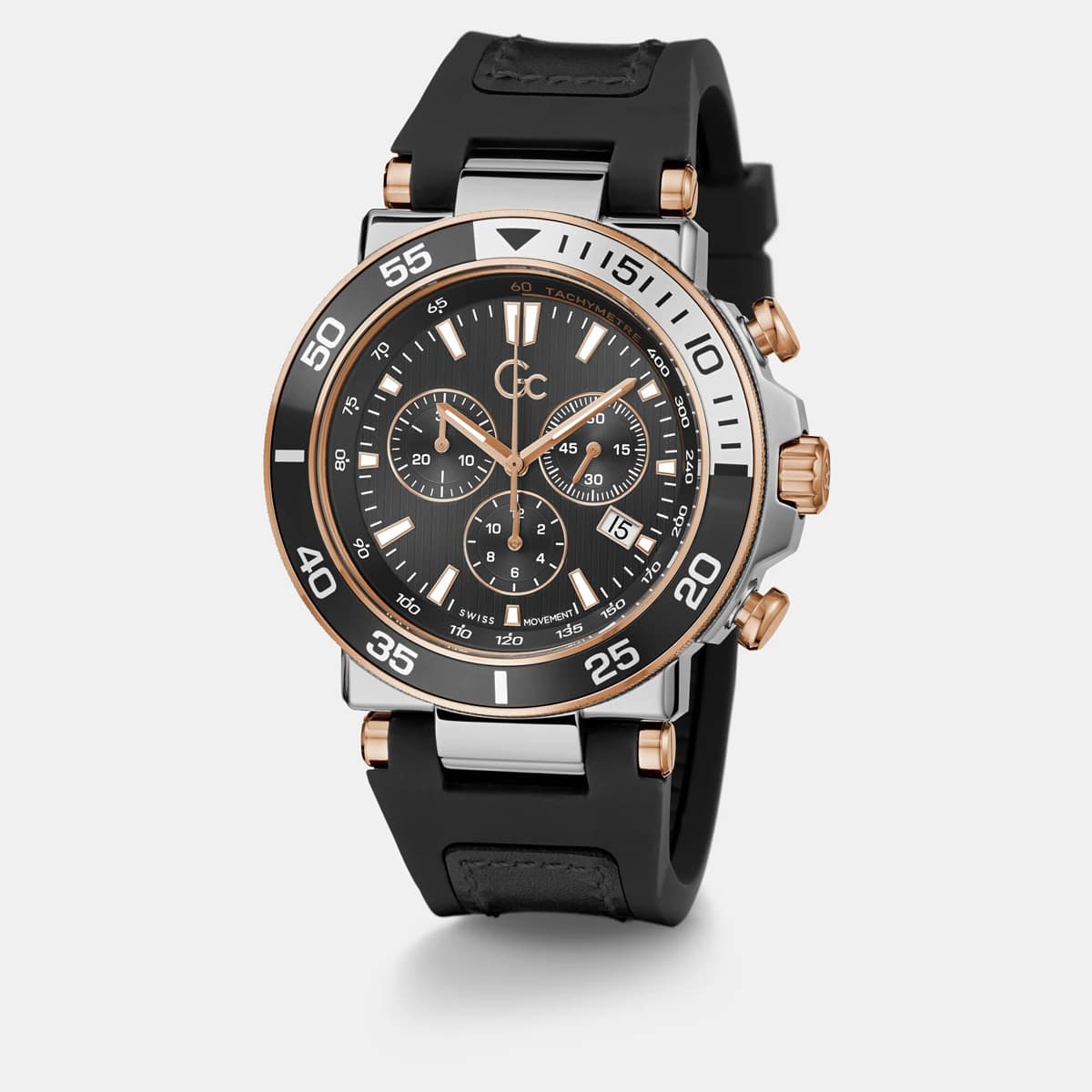 MONTRE GC ONE SPORT HOMME CHRONO SILICONE